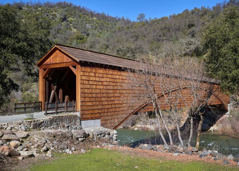 Bridgeport Covered Bridge, French Corral, California