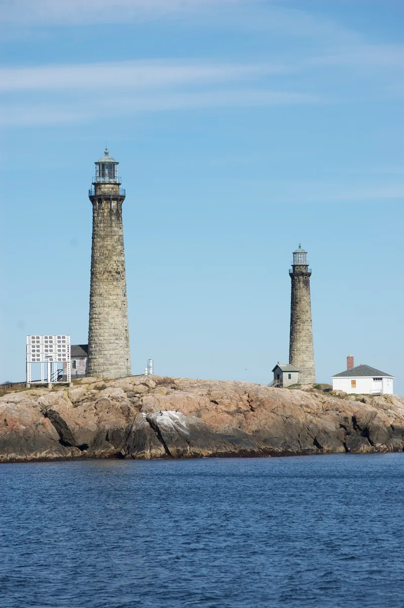 Twin Lights Historic District-Cape Ann Light Station, Rockport, Massachusetts