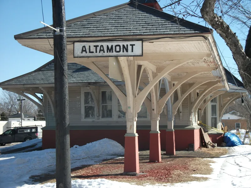 Delaware and Hudson Railroad Passenger Station, Altamont, New York
