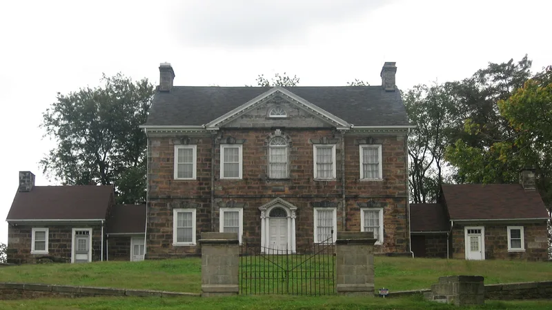 Meason, Isaac, House, Mount Braddock, Pennsylvania