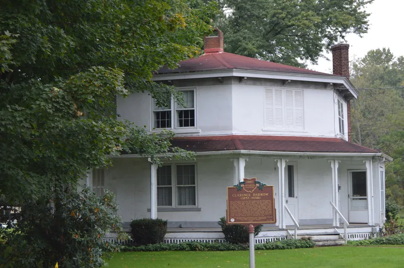Darrow, Clarence, Octagon House, Kinsman, Ohio
