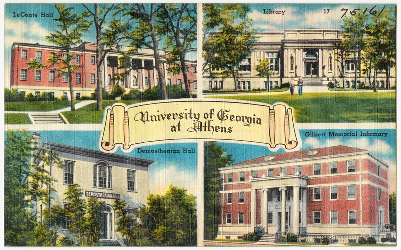 Old North Campus, University of Georgia, Athens, Georgia