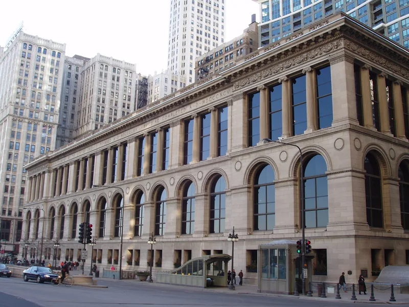 Chicago Public Library, Central Building, Chicago, Illinois