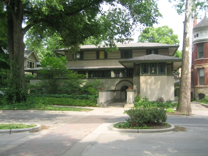 Thomas, Frank, House, Oak Park, Illinois