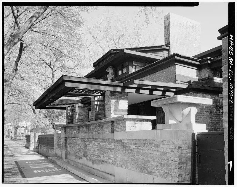 Wright, Frank Lloyd, House and Studio, Oak Park, Illinois
