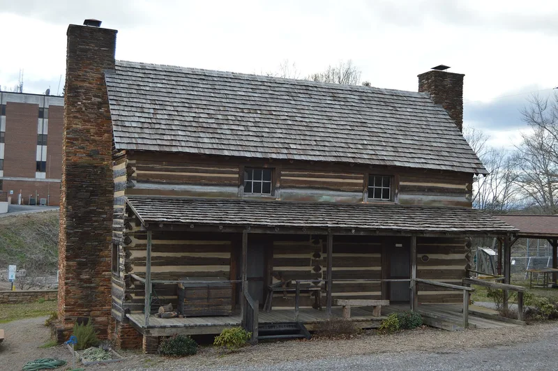 Cleveland, Robert, Log House, Purlear, North Carolina