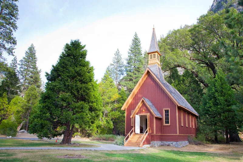 Yosemite Valley Chapel, Yosemite National Park, California