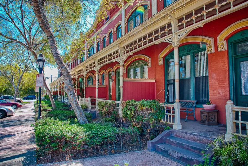 Brick Row, National City, California