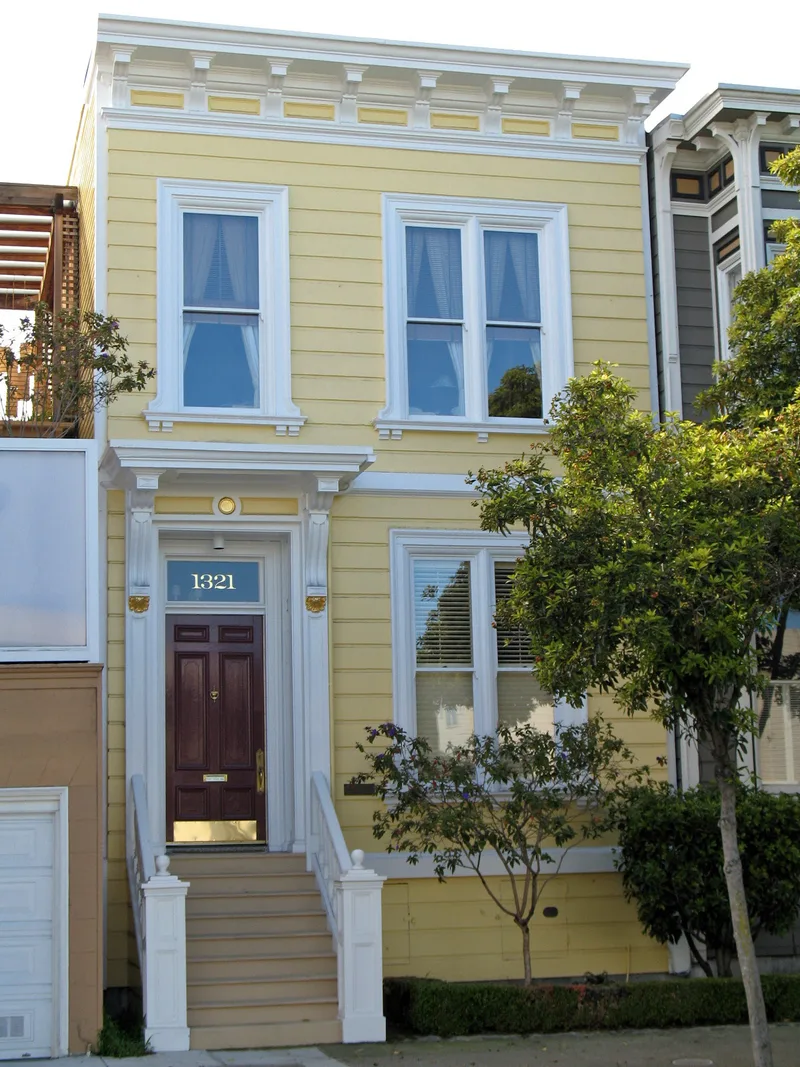 House at 1321 Scott Street, San Francisco, California