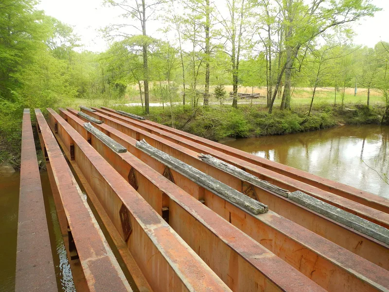 White Oak Creek Covered Bridge, Alvaton, Georgia