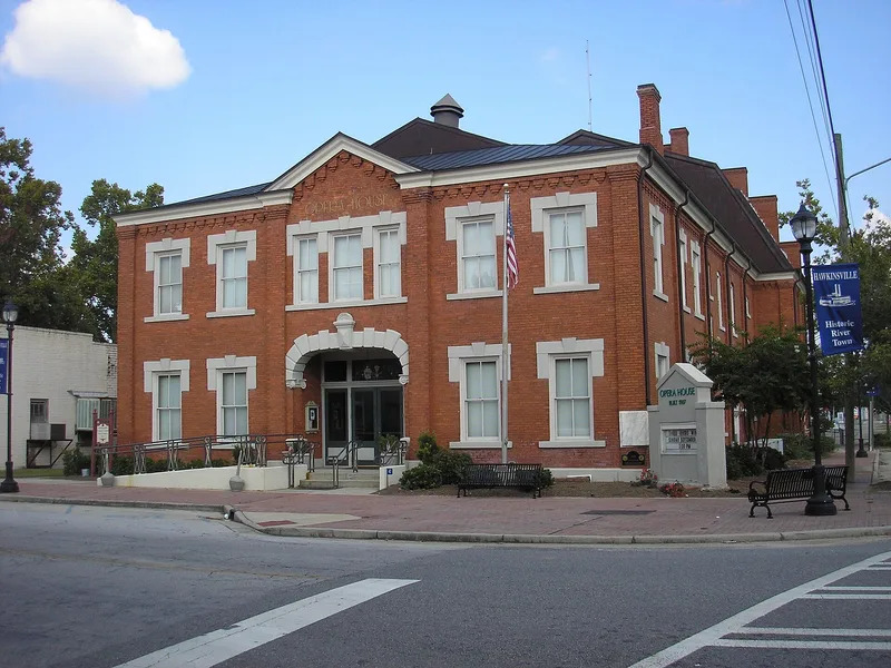 Hawkinsville City Hall-Auditorium, Hawkinsville, Georgia