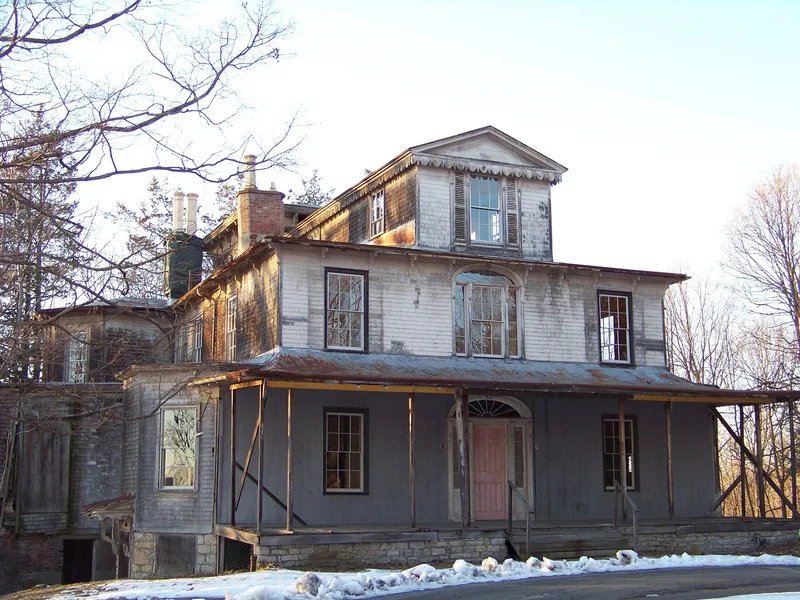 Bronson, Dr. Oliver, House and Stables, New York