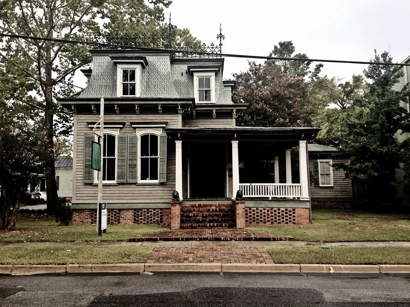 Mansard Roof House, Fayetteville, North Carolina