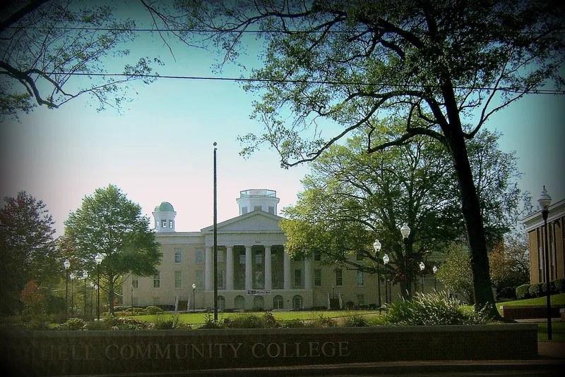 Main Building, Mitchell College, Statesville, North Carolina