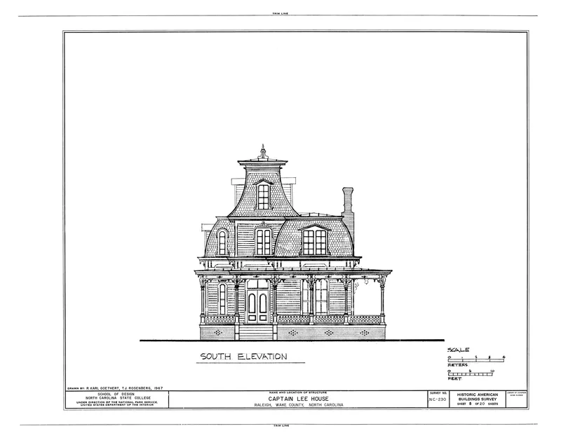 Heck-Lee, Heck-Wynne, and Heck-Pool Houses, Raleigh, North Carolina
