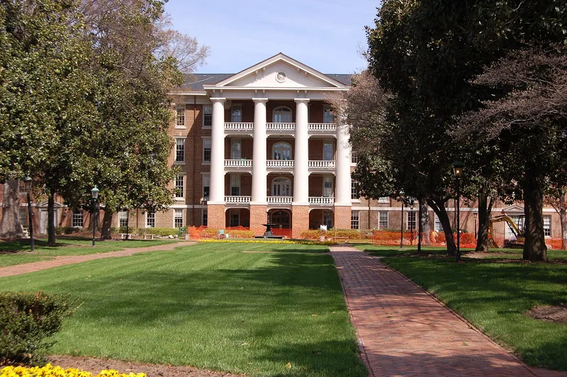 Peace College Main Building, Raleigh, North Carolina