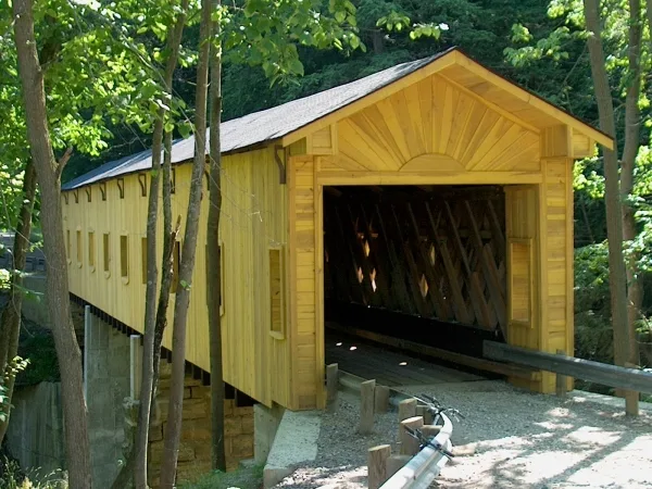 Wiswell Road Covered Bridge, Windsor Mills, Ohio