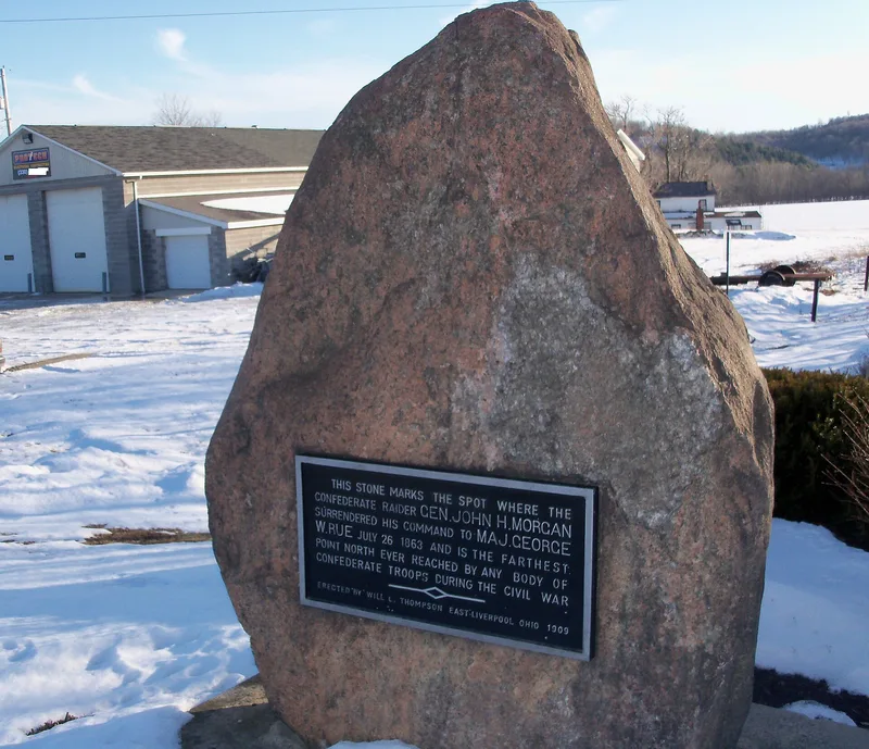 Morgan, John H., Surrender Site, West Point, Ohio