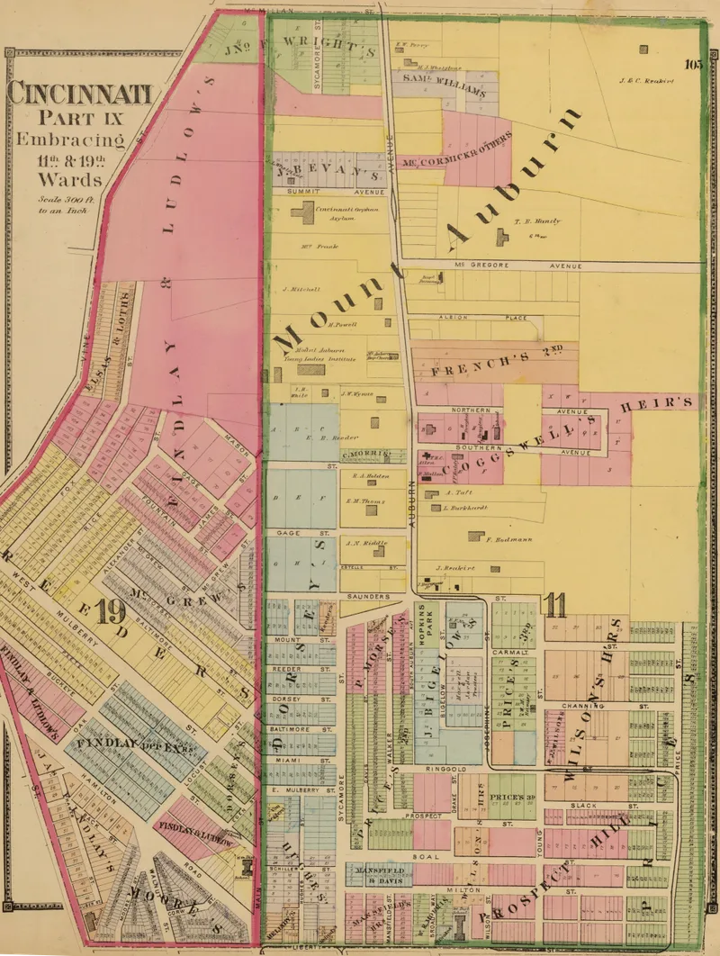 Mount Auburn Historic District, Ohio
