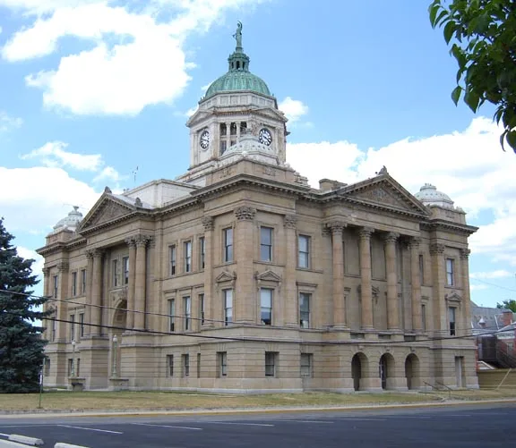 Wyandot County Courthouse and Jail, Upper Sandusky, Ohio