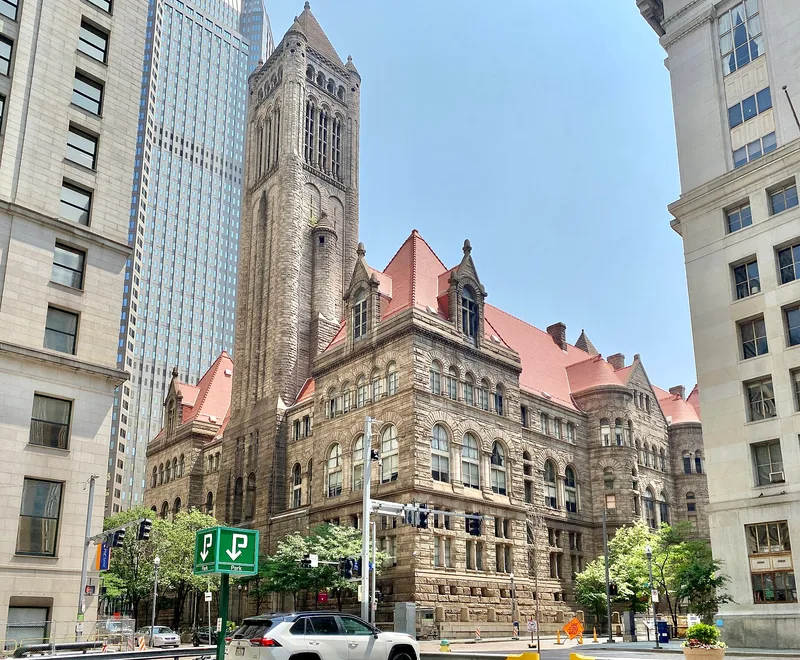 Allegheny County Courthouse and Jail, Pittsburgh, Pennsylvania
