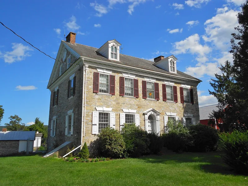 Fisher, Henry, House, Yellow House, Pennsylvania