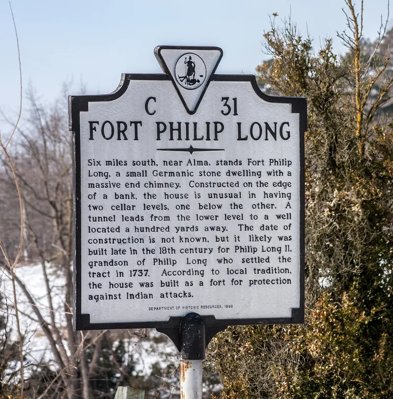 Fort Philip Long, Stanley, Virginia