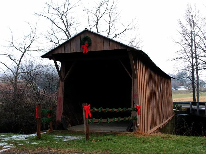 Jack's Creek Covered Bridge, Woolwine, Virginia