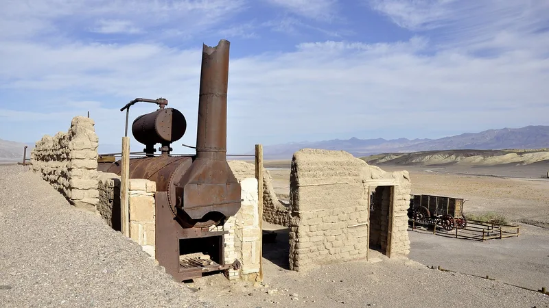Harmony Borax Works, Stovepipe Wells, California