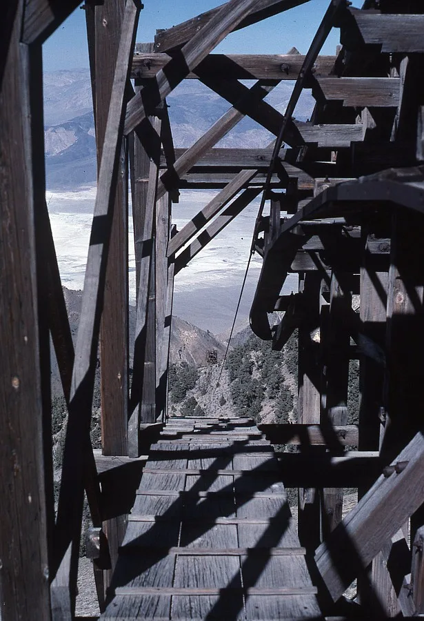 Saline Valley Salt Tram Historic Structure, Keeler, California