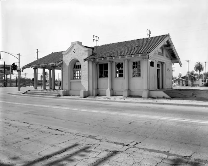 Lynwood Pacific Electric Railway Depot, Lynwood, California