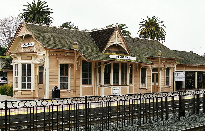 Menlo Park Railroad Station, Menlo Park, California