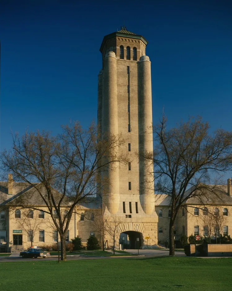 Water Tower, Building 49, Fort Sheridan, Illinois