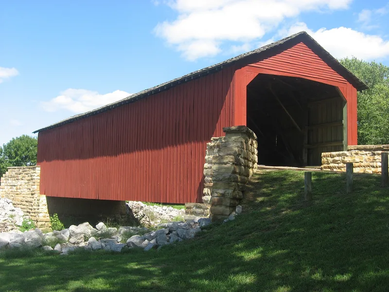 Mary's River Covered Bridge, Chester, Illinois