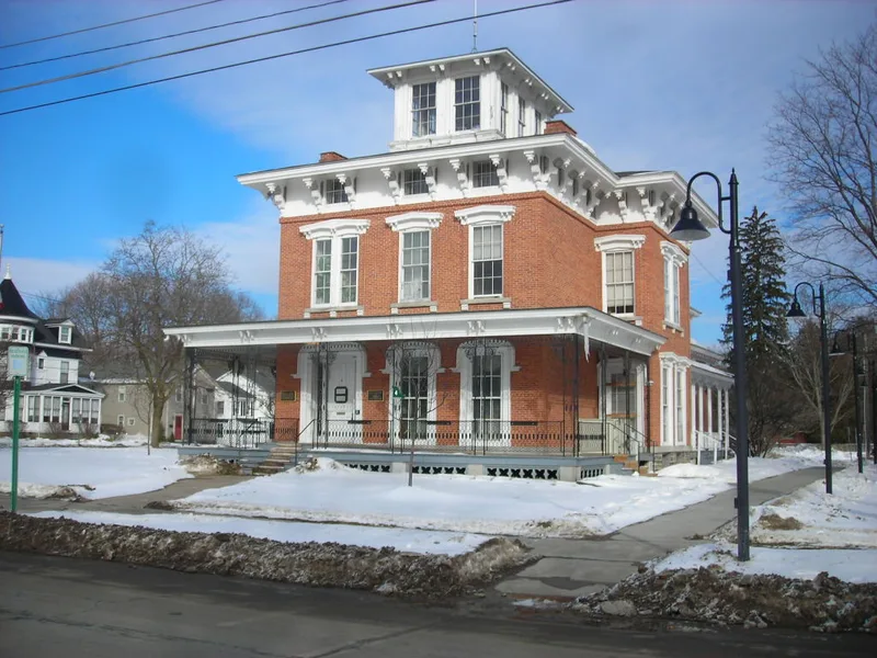 Smith, Adon, House, Hamilton, New York