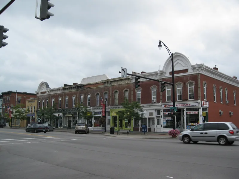 East Main Street Commercial Historic District, New York