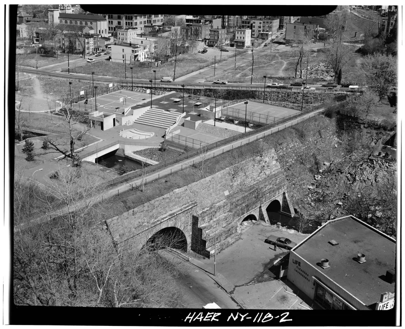 Croton Aqueduct, Old, Yonkers and, New York