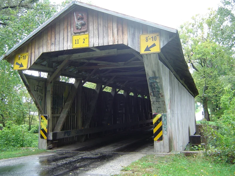 Chambers Road Covered Bridge, Olive Green, Ohio
