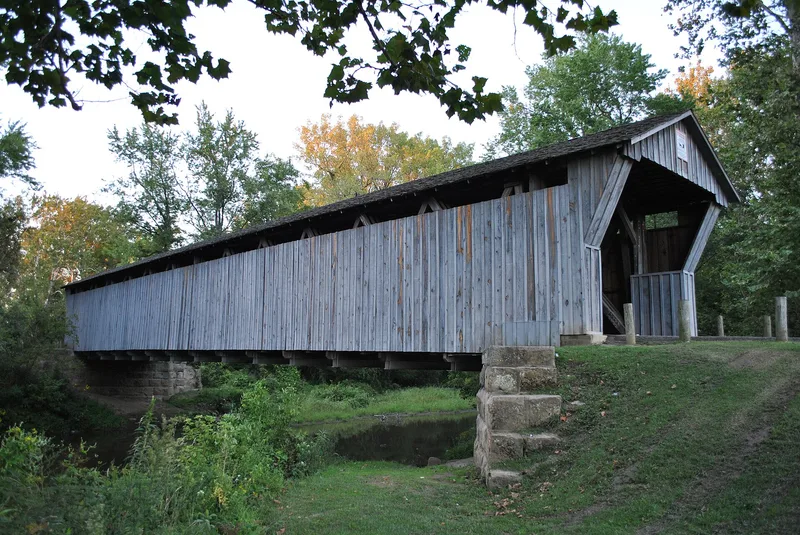 Bergstresser Covered Bridge, Canal Winchester, Ohio