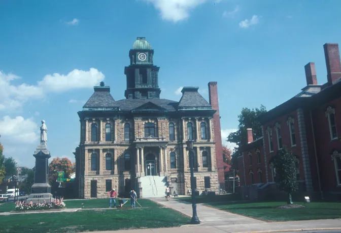 Holmes County Courthouse And Jail, Millersburg, Ohio
