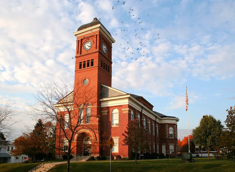 Morrow County Courthouse And Jail, Mount Gilead, Ohio