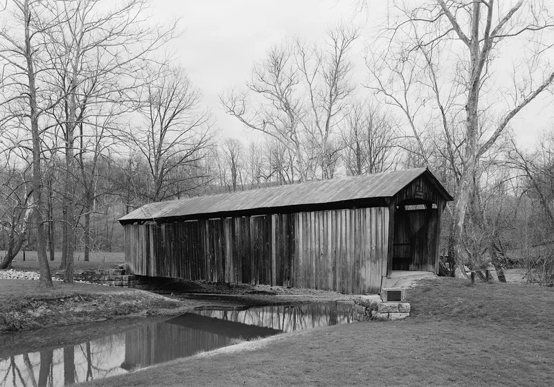 Salt Creek Covered Bridge, Norwich, Ohio