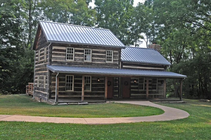 Barnet-Hoover Log House, Orrville, Ohio