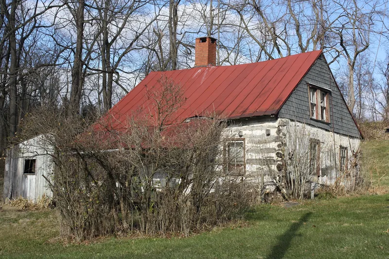 Knurr Log House, Delphi, Pennsylvania