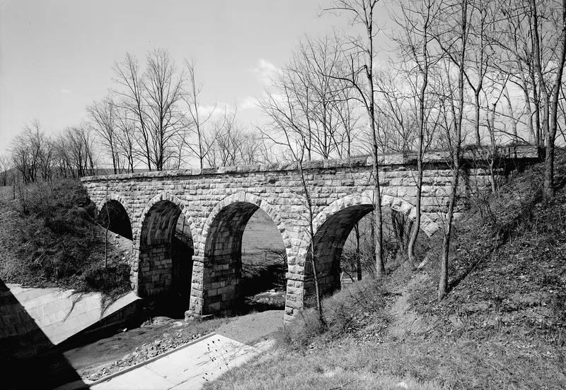 Valley Railroad Stone Bridge, Jolivue, Virginia