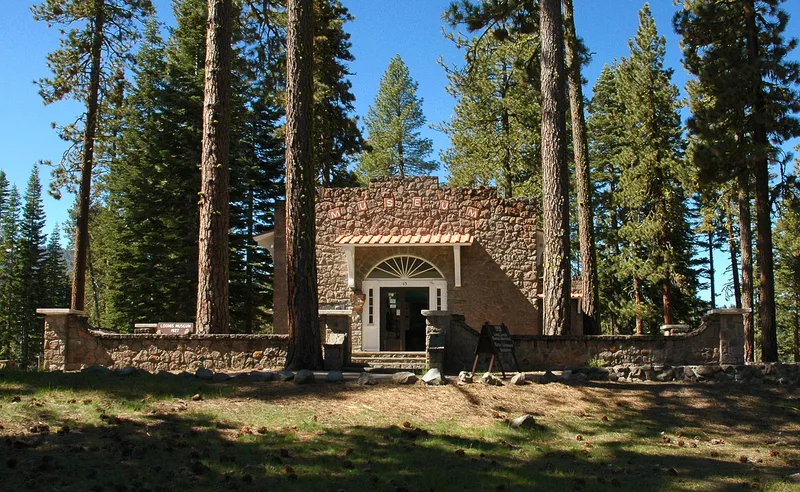 Loomis Vistor Center, Bldg. 43, Manzanita Lake, California