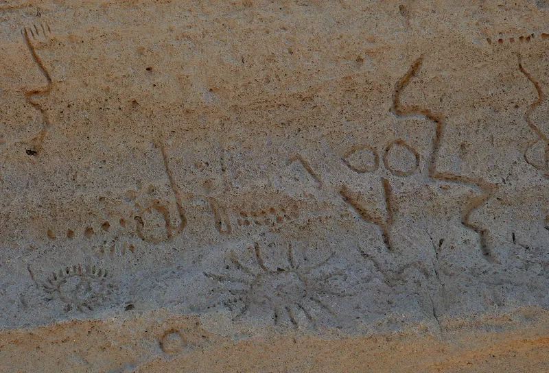 Petroglyph Point Archeological Site, Tulelake, California