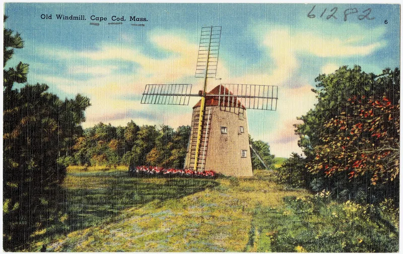 Old Higgins Farm Windmill, Brewster, Massachusetts