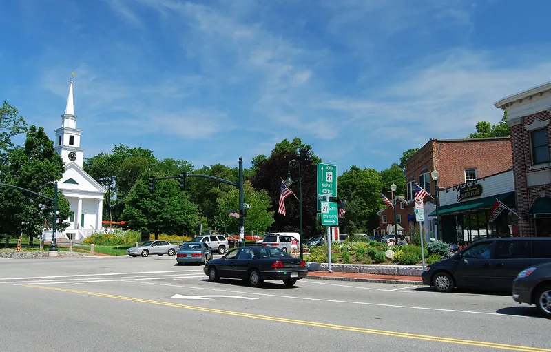 Sharon Historic District, Sharon, Massachusetts