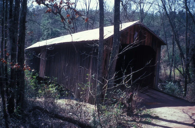 Kilgore Mill Covered Bridge and Mill Site, Bethlehem, Georgia